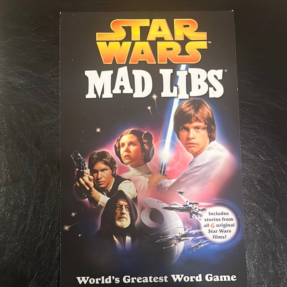 Star Wars Mad Libs Word Game